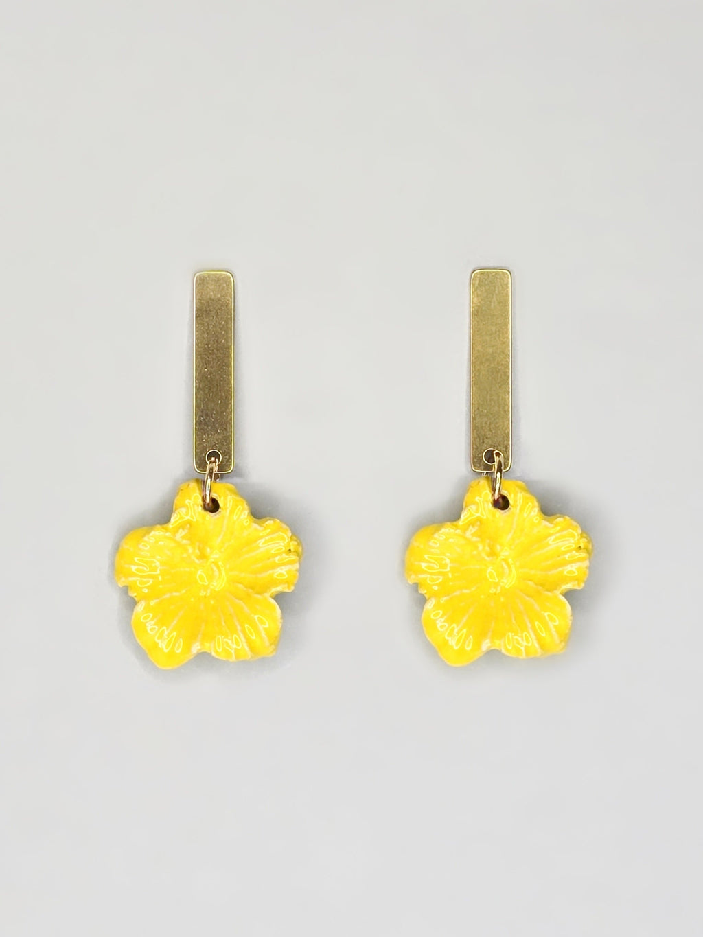 PENDIENTES HIBISCUS FLAT