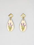 PENDIENTES GOTA DE LAVANDA