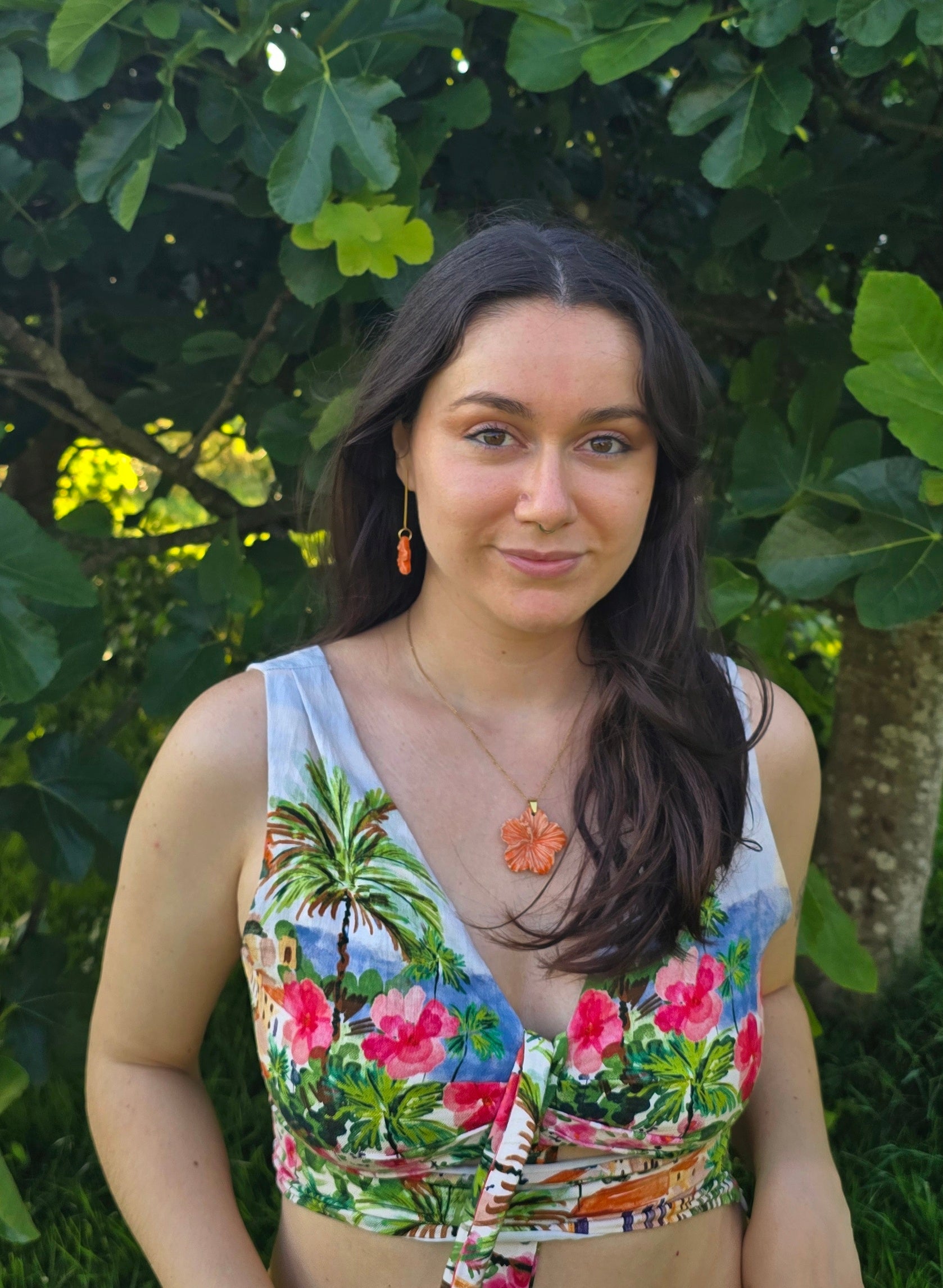 COLLAR HIBISCUS