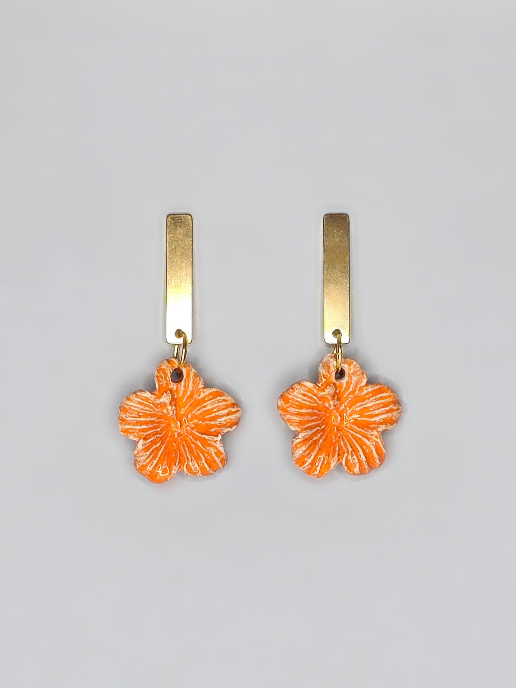 PENDIENTES HIBISCUS FLAT
