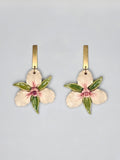 PENDIENTES ORQUÍDEA