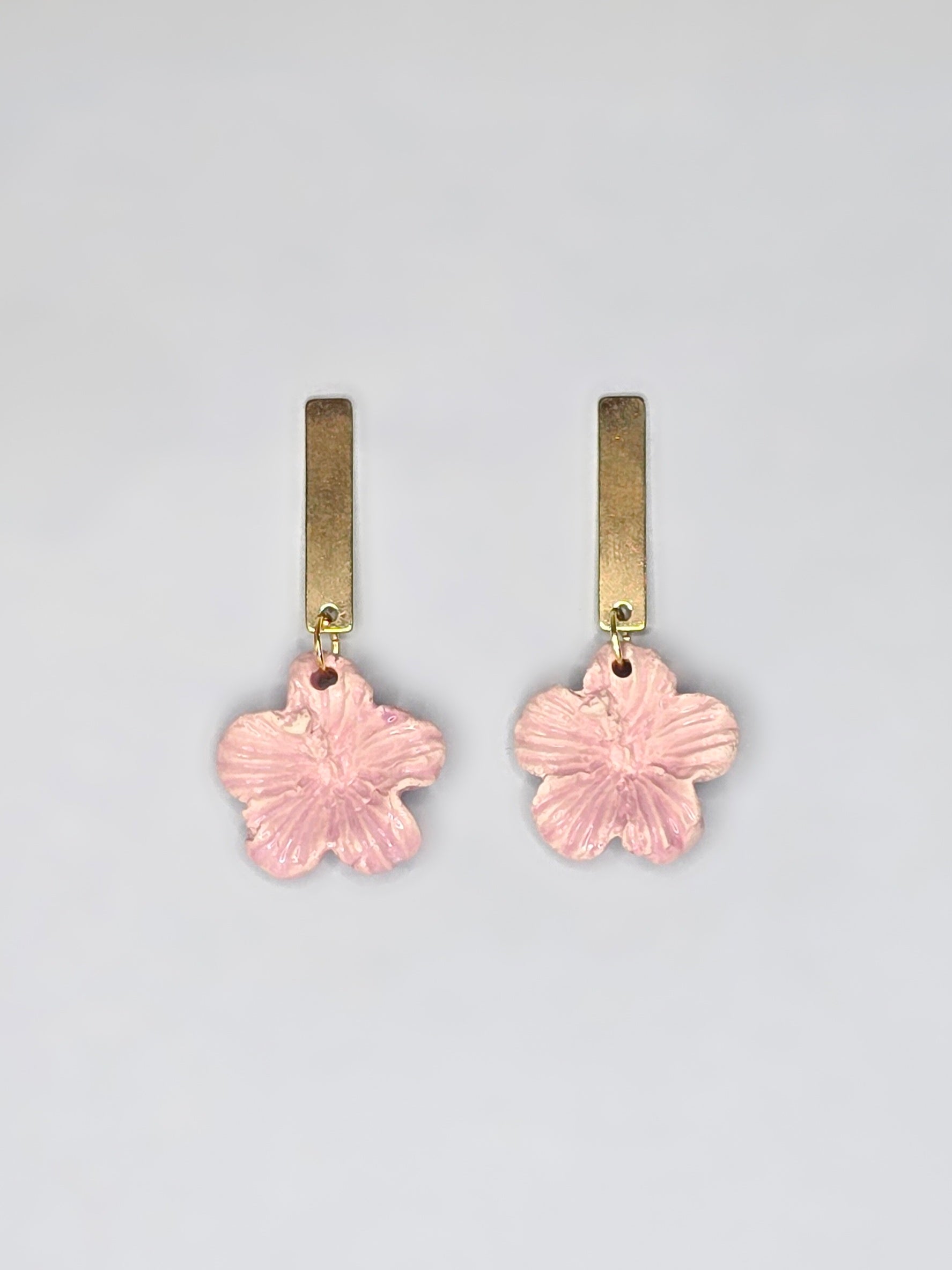 PENDIENTES HIBISCUS FLAT