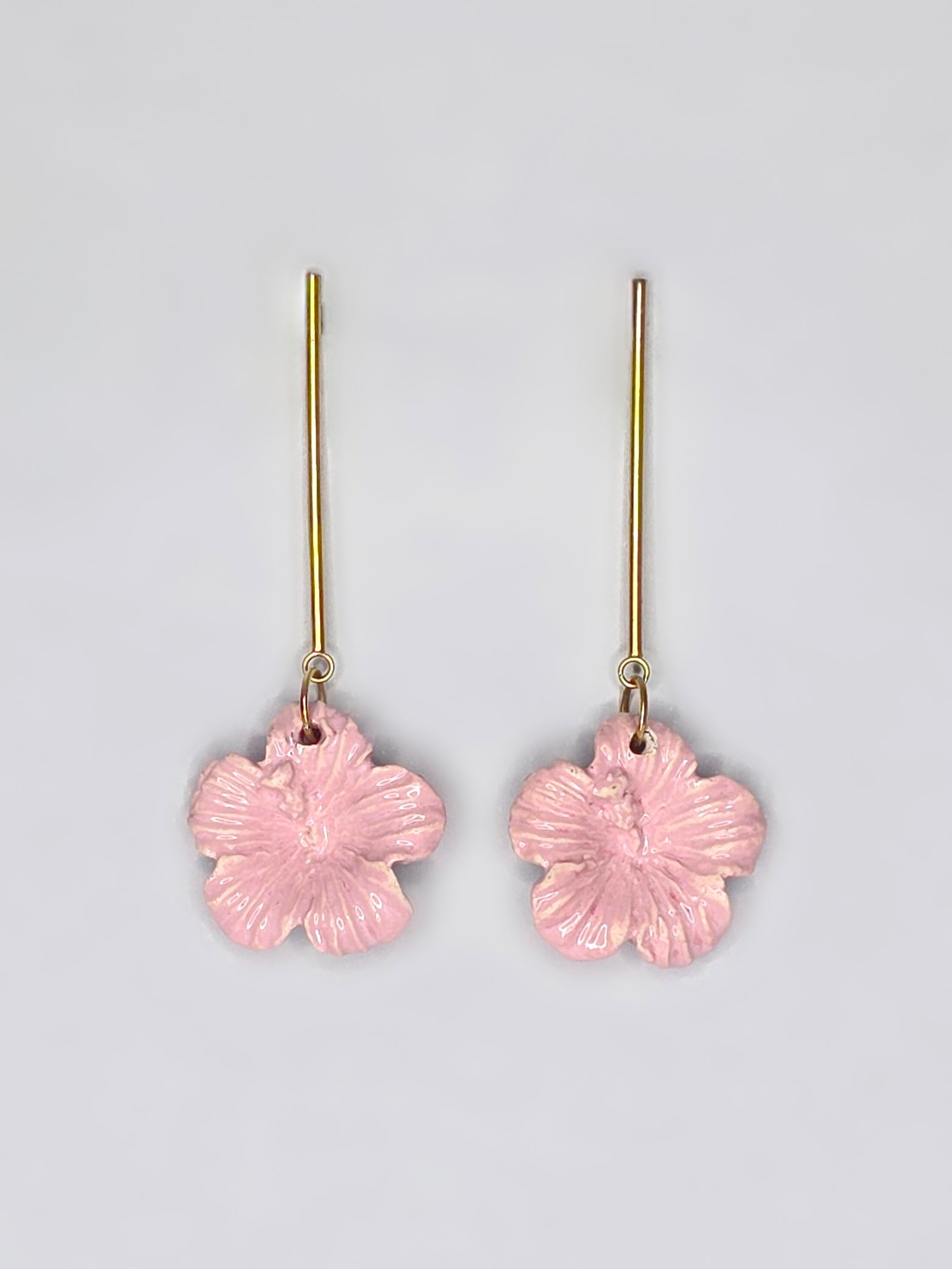 PENDIENTES HIBISCUS LINE
